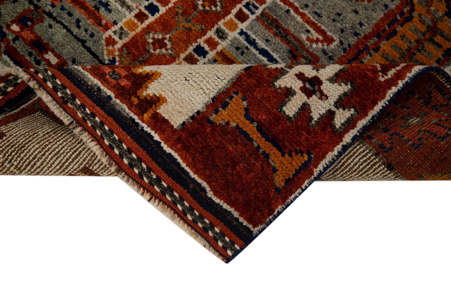 Long Wide Entryway Runner Rug, Carpet Runner, Hallway Oriental Narrow Runner Rug, 4x13 Rug, Turkish Rug , One of a kind Rug ,7798