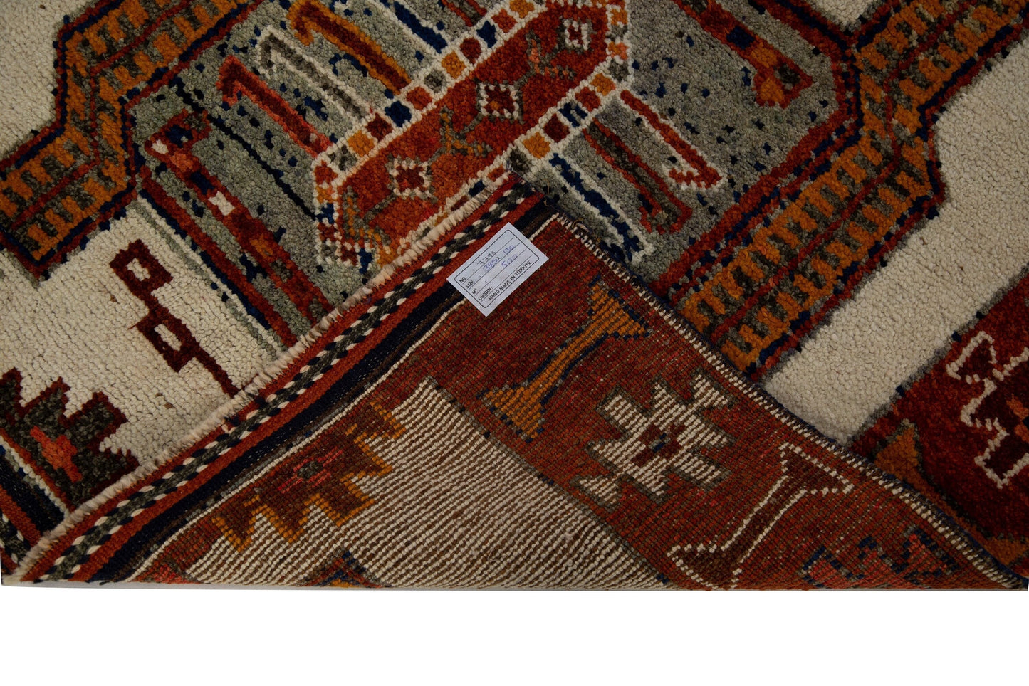 Long Wide Entryway Runner Rug, Carpet Runner, Hallway Oriental Narrow Runner Rug, 4x13 Rug, Turkish Rug , One of a kind Rug ,7798