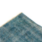 Turkish Rug Blue ,Oushak Rug Blue 5x8, Vintage Rug 5x8, Overdye Rug, Area Rug, Coastal Rug, Carpet Rug 5x8, 5x8 Rug, 3291