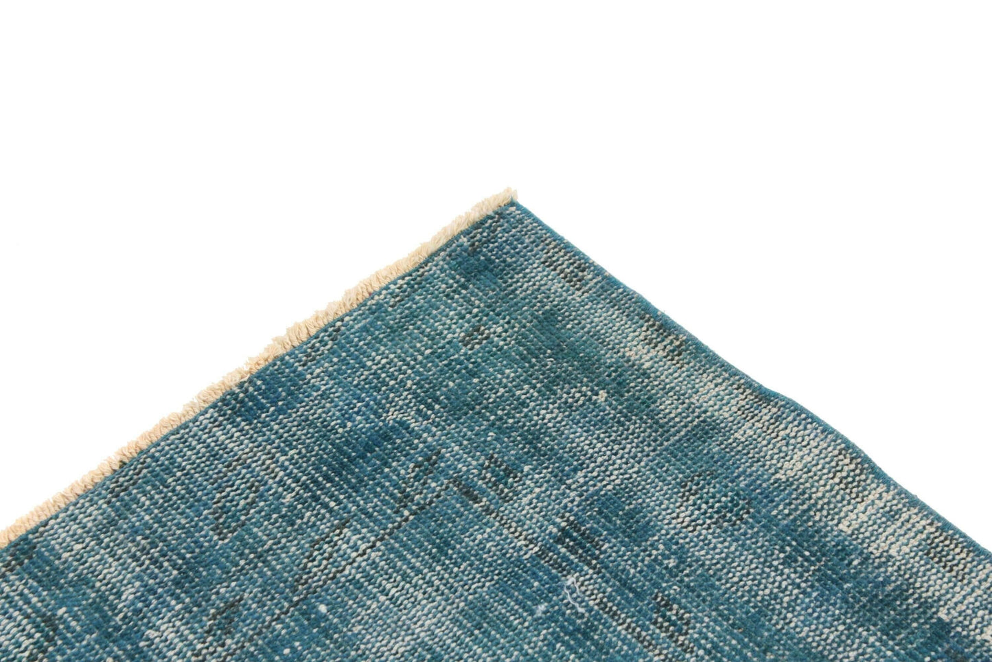 Turkish Rug Blue ,Oushak Rug Blue 5x8, Vintage Rug 5x8, Overdye Rug, Area Rug, Coastal Rug, Carpet Rug 5x8, 5x8 Rug, 3291
