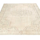 Turkish Oushak Rug 7x12, Large Vintage Beige Carpet Rug, Handmade Rug, Neutral Area rug, Farmhouse Rug, Unique rug, Area rug, 7003