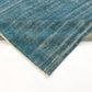 Turkish Rug Blue ,Oushak Rug Blue 5x8, Vintage Rug 5x8, Overdye Rug, Area Rug, Coastal Rug, Carpet Rug 5x8, 5x8 Rug, 3291