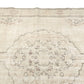 Turkish Oushak Rug 7x12, Large Vintage Beige Carpet Rug, Handmade Rug, Neutral Area rug, Farmhouse Rug, Unique rug, Area rug, 7003