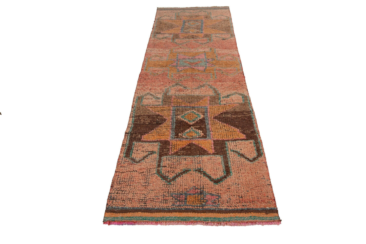 3x10 Turkish Oushak Vintage Runner Rug, Farmhouse decor, Carpet Runner, Floor Runner, Runner Rug, Nursery rug, Corridor rug,7789
