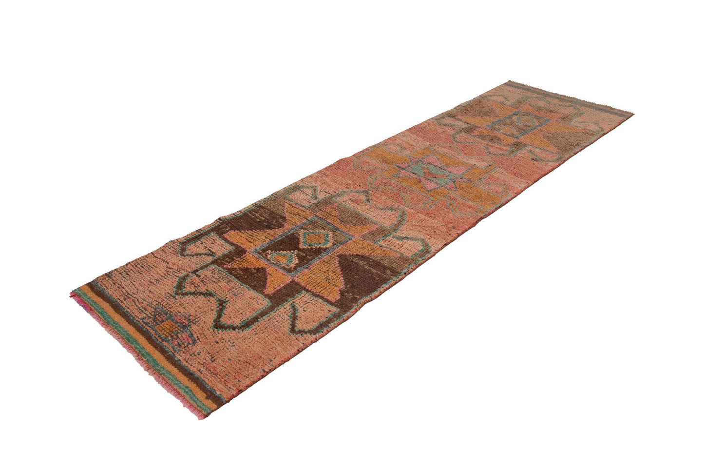 3x10 Turkish Oushak Vintage Runner Rug, Farmhouse decor, Carpet Runner, Floor Runner, Runner Rug, Nursery rug, Corridor rug,7789