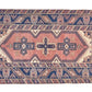 Geometric Turkish rug, Anatolia Rug, Oushak Rug, Vintage Rug, Unique rug, Wool rug, Handmade rug, Small rug 4x6, Entryway rug, 10034