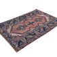 Geometric Turkish rug, Anatolia Rug, Oushak Rug, Vintage Rug, Unique rug, Wool rug, Handmade rug, Small rug 4x6, Entryway rug, 10034