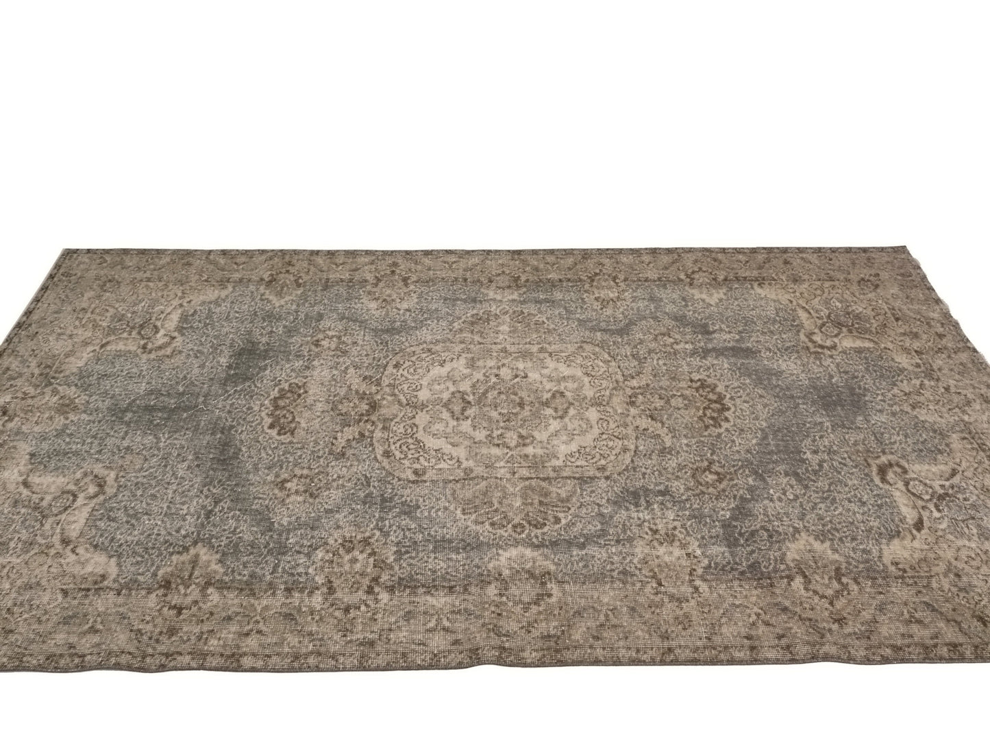 Turkish Rug, Oushak Rug, Vintage Carpet, Floral rug, Oriental rug, Ottoman rug, Vintage rug 5x9, Turkish Carpet, Handmade rug, Boho, 9564