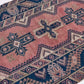 Geometric Turkish rug, Anatolia Rug, Oushak Rug, Vintage Rug, Unique rug, Wool rug, Handmade rug, Small rug 4x6, Entryway rug, 10034