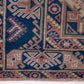 Geometric Turkish rug, Anatolia Rug, Oushak Rug, Vintage Rug, Unique rug, Wool rug, Handmade rug, Small rug 4x6, Entryway rug, 10034