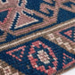 Geometric Turkish rug, Anatolia Rug, Oushak Rug, Vintage Rug, Unique rug, Wool rug, Handmade rug, Small rug 4x6, Entryway rug, 10034