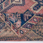 Geometric Turkish rug, Anatolia Rug, Oushak Rug, Vintage Rug, Unique rug, Wool rug, Handmade rug, Small rug 4x6, Entryway rug, 10034