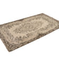 Neutral Rug, Beige Small Rug, Vintage Carpet, Turkish Carpet, Area Rug, 4x7 Rug, Faded Oushak Rug, Wool Handmade Rug, Entryway rug, 8951