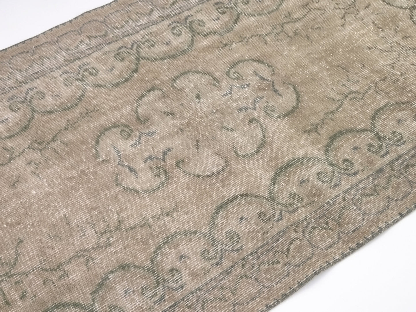 Oushak Rug, Anatolia Rug, Faded rug, Muted rug, Turkish rug, Carpet rug, Area rug 4x7, Handmade rug,Turkey rug,Bohemian rug,Pastel rug, 9608