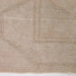 Muted Anatolia Oushak Rug, Small Vintage Carpet Rug, Handmade Wool Turkish rug 3x4, Bedroom rug, Turkish Carpet, Pastel Turkish Rug, 9044