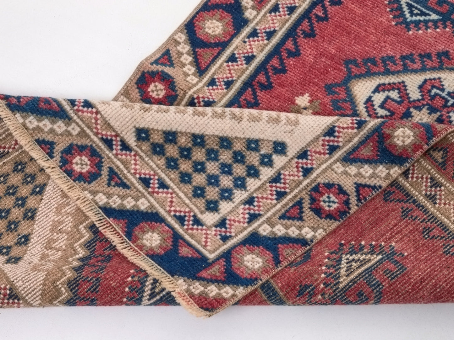 Turkish Anatolia Runner Rug, Oushak Runner, Carpet Runner, Vintage Runner, Hallway Rug, Kitchen rug, Rug Runner 2x9, Floor Rug Runner, 9963