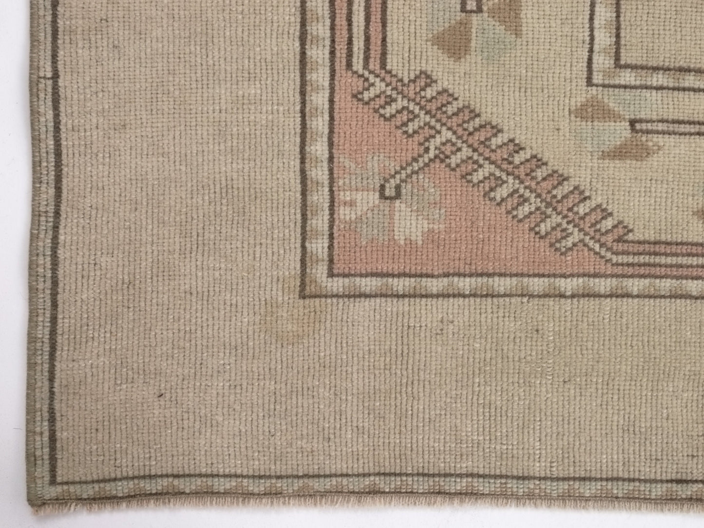 Neutral Oushak Rug, Turkish Rug Area, Vintage Rug Beige, 4x7 Rug, Handmade Anatolia Rug, Carpet rug, Muted Beige Faded Turkish Rug, 9669