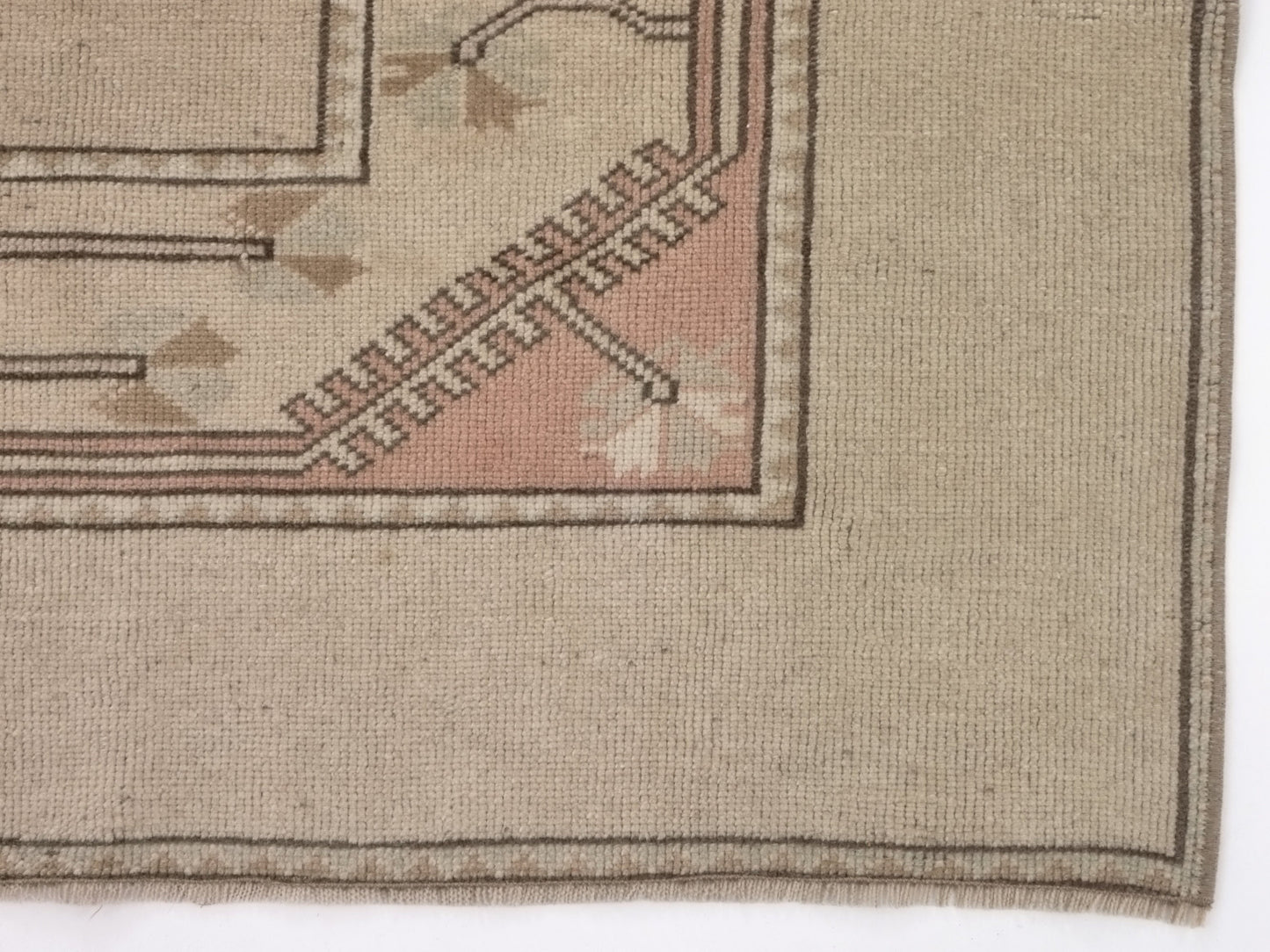Neutral Oushak Rug, Turkish Rug Area, Vintage Rug Beige, 4x7 Rug, Handmade Anatolia Rug, Carpet rug, Muted Beige Faded Turkish Rug, 9669
