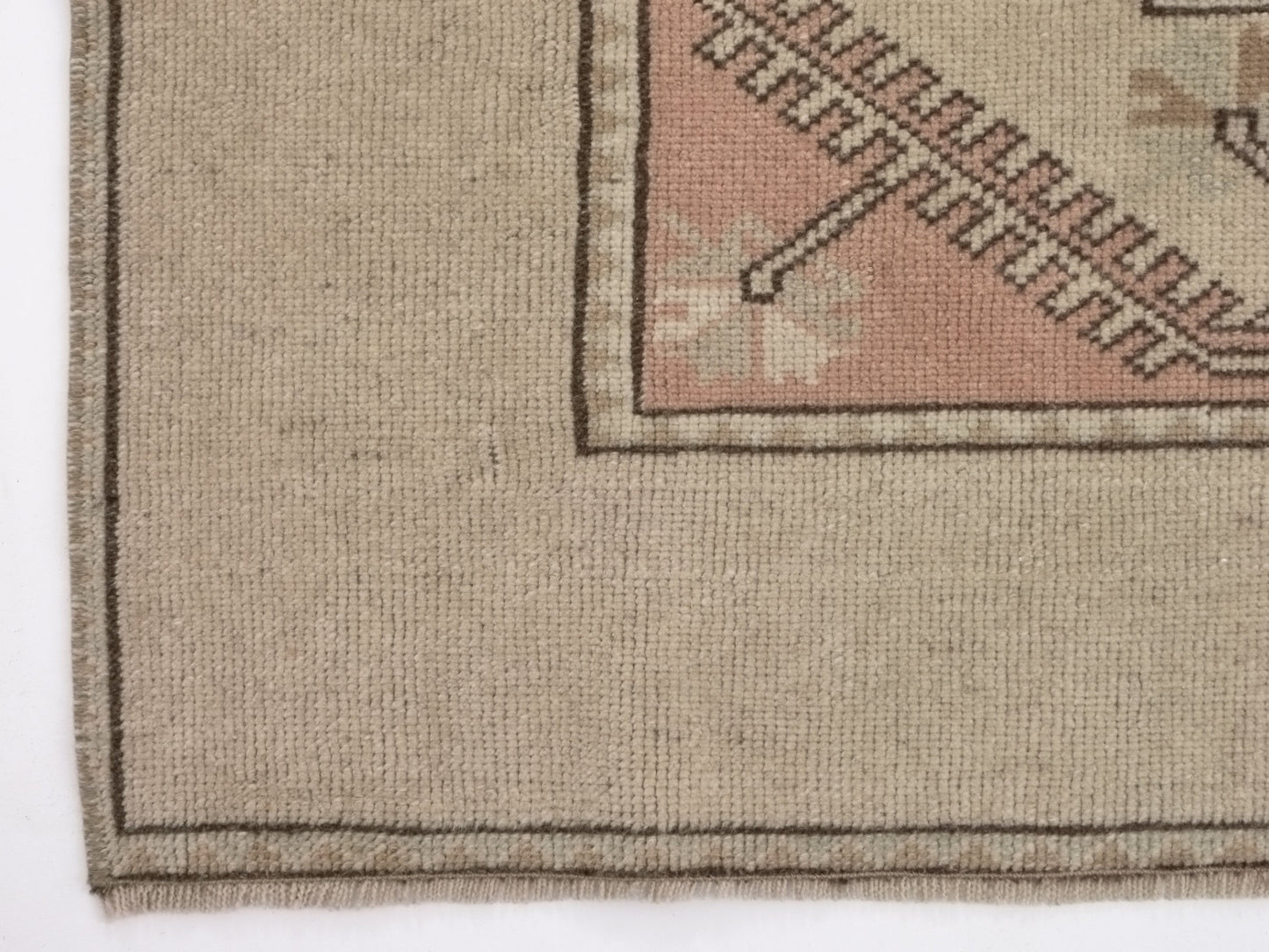 Neutral Oushak Rug, Turkish Rug Area, Vintage Rug Beige, 4x7 Rug, Handmade Anatolia Rug, Carpet rug, Muted Beige Faded Turkish Rug, 9669