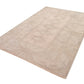 Turkish Rug Neutral, Vintage Rug, Oushak Rug, Beige Handmade Wool Rug, Area Rug 6x9, Beige Rug Turkey , Rug Living room, 9945