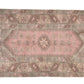 Small Antique Oushak Rug, Turkish Vintage Oushak Rug, Bedroom rug, Unique Rug, Anatolia rug, Handmade rug, Area rug 4x6, 10050