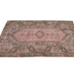 Small Antique Oushak Rug, Turkish Vintage Oushak Rug, Bedroom rug, Unique Rug, Anatolia rug, Handmade rug, Area rug 4x6, 10050