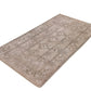 Area Beige Turkish Rug, Vintage Turkish Carpet Rug, One of a kind, Handmade rug, Turkey rug, Rug 4x6, Bedroom rug, Wool rug,Carpet rug,10031