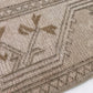 Area Beige Turkish Rug, Vintage Turkish Carpet Rug, One of a kind, Handmade rug, Turkey rug, Rug 4x6, Bedroom rug, Wool rug,Carpet rug,10031