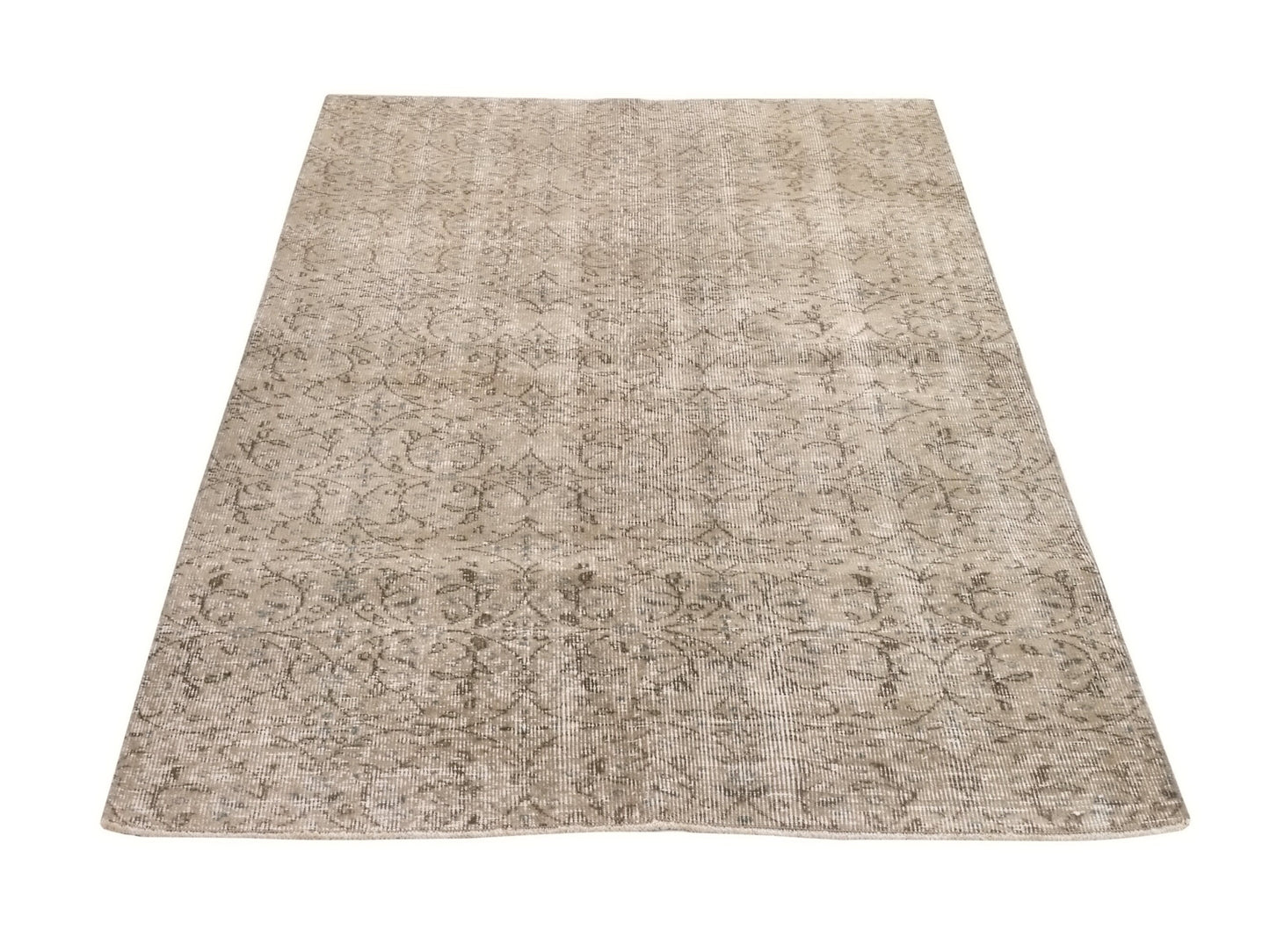 Vİntage Rug, Anatolian Rug, Oushak Rug , Handmade rug, Neutral Rug, Small Rug 3x4 Rug ,Wool Rug , Turkey rug, One of a kind Rug, 8654