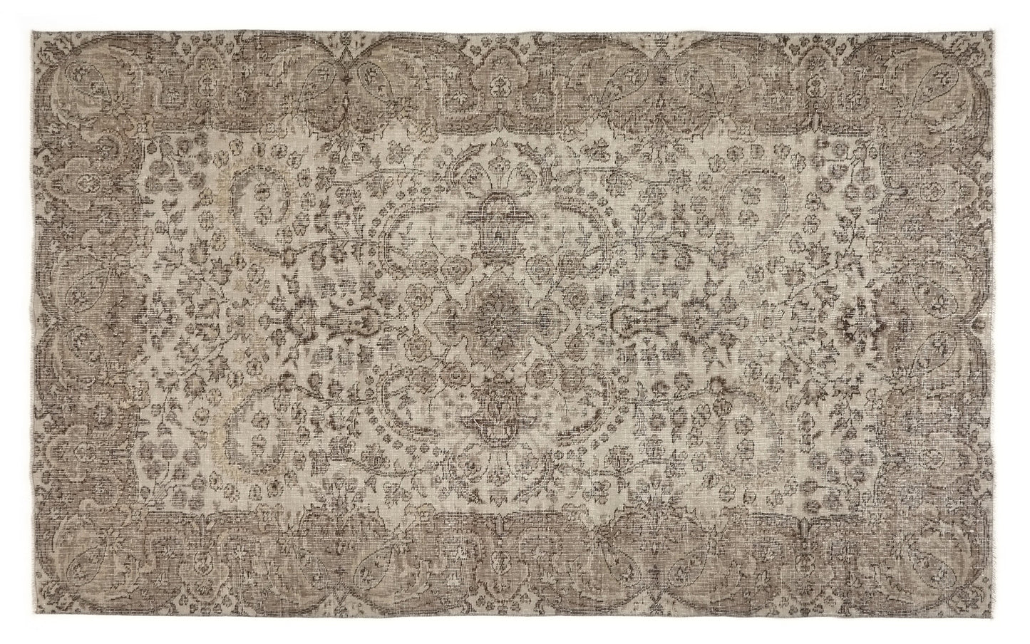 Turkish rug 5x8, Art deco Carpet rug, Oushak rug 5x8, Unique rug, Rare find Vintage rug, Turkey rug, Wool rug, One of a kind rug, 9568