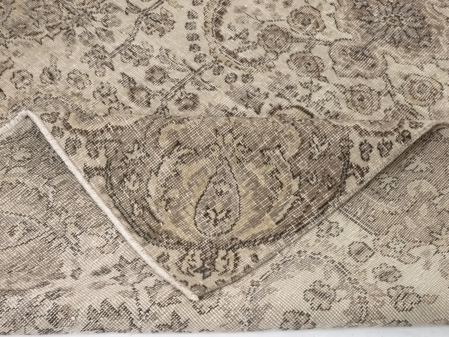 Turkish rug 5x8, Art deco Carpet rug, Oushak rug 5x8, Unique rug, Rare find Vintage rug, Turkey rug, Wool rug, One of a kind rug, 9568