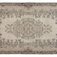 Unique Oushak Rug, Turkish Rug, Vintage rug, Neutral rug, Area rug 6x9, Handmade rug, Wool rug, Anatolia rug,Living room rug,Turkey rug,9579