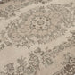 Unique Oushak Rug, Turkish Rug, Vintage rug, Neutral rug, Area rug 6x9, Handmade rug, Wool rug, Anatolia rug,Living room rug,Turkey rug,9579