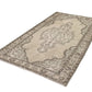Area Rug 5x9, Turkish Vintage Rug, Oushak Carpet Rug, Neutral Handmade Rug, Living room rug, Turkey rug, Mid-Century Old Vintage Rug, 9560