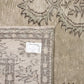 Area Rug 5x9, Turkish Vintage Rug, Oushak Carpet Rug, Neutral Handmade Rug, Living room rug, Turkey rug, Mid-Century Old Vintage Rug, 9560