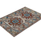 4x6 Area rug, Antique Handmade Vintage Rug, Anatolian Turkish Oushak Rug, Ethnic Neutral Rug, Tribal rug , Small Carpet Rug, 9452