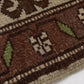 Anatolia Brown Area Vintage Kars Rug, 6x10 Turkish Vintage Oushak RUg, Carpet Rug, Primitive Handmade Wool Rug, Living room rug, 9555