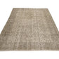 5x8 Neutral Fine Oushak Rug Handmade Floral Turkish rug Area Unique Carpet rug Rug for Bedroom Gift for Housewarming Turkey rug 9542