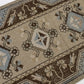 Turkish Vintage Oushak Runner Rug, 3x7 Rug Runner, Carpet Runner, Entryway rug, Hallway rug, Kitchen rug, Runner, Anatolia rug, 9550