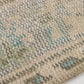 Turkish Neutral Rug, Vintage Rug, Area Rug, Beige Rug 6x9, Faded Rug, Muted Handmade Oushak Rug, Bedroom rug, Entryway rug, 9479