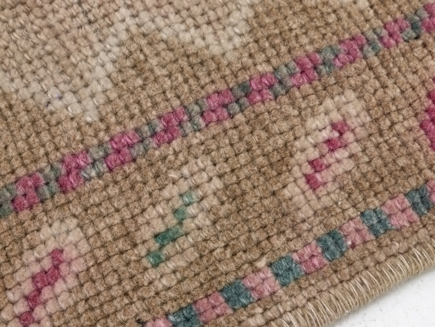 Vİntage Rug, Anatolian Rug, Oushak Rug , Handmade rug, Neutral Rug, Small Rug 3x4 Rug ,Wool Rug , Turkey rug, One of a kind Rug, 9126