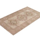 3x5 Turkish Vintage Oushak Rug, 3x5 Rug, Faded rug, Area rug, Neutral rug, Bedroom rug, One of a kind rug, Carpet rug, Anatolia rug, 9092