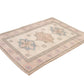 Faded Small Oushak Rug, Turkish Oushak Vintage Rug, Carpet Rug, Wool rug, Muted Rug, Small Vintage Rug, Neutral Rug, 4x6 Rug, 9068