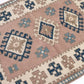Geometric Turkish rug, Anatolia Rug, Oushak Rug, Vintage Rug, Unique rug, Wool rug, Handmade rug, Small rug 4x5, Entryway rug, 9066