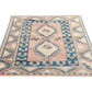 Geometric Turkish rug, Anatolia Rug, Oushak Rug, Vintage Rug, Unique rug, Wool rug, Handmade rug, Small rug 4x5, Entryway rug, 9062