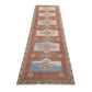 Anatolia Runner Rug 3x10 , Carpet runner, Turkish Oushak Vintage Runner Rug, Handmade Rug, Floor Runner rug, Hallway Rug, Kitchen rug, 9049