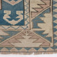 Geometric Turkish rug, Anatolia Rug, Oushak Rug, Vintage Rug, Unique rug, Wool rug, Handmade rug, Small rug 4x5, Entryway rug, 9062