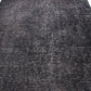 Black Worn Area Vintage Rug, Turkish Oushak Rug, Distressed Rug, Mid-Century Rug, Overdyed Rug, Black Carpet Rug 5x9, 3311