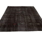 Turkish kilim rug, Vintage kilim rug, Area rug, Antique rug, Floor rug, Flat weave rug, 7x10 Brown rug,Dİstressed rug, Worn rug, Kilim,7850