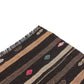 Rare Find Goat hair Brown Kilim rug, Vintage Turkish Kilim rug, Kilim rug 8x10, Area rug, Antique rug, Outdoor rug, Fine rug, 6056